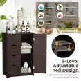 thumbnail image 4 of Armario de baño COSTWAY con 4 cajones y estante, 4 of 9