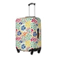 thumbnail image 2 of Haiem Cartoon Flowers Luggage Cover Printed Suitcase Covers for Luggage Elastic Washable Suitcase Protector Fits 18-32 Inch Luggage-Large, 2 of 9