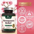 thumbnail image 5 of Menopause Supplement for Women - Natural Menopause Relief Support for Mild Hot Flashes & Night Sweats - Best Probiotics for Women, Dong Quai, Black Cohosh, Ashwagandha - Bottled in USA - 120 Capsules, 5 of 10