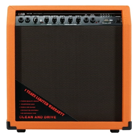 EMB 600W 12" Guitar Amplifier Speaker Powerful Cabinet - SD USB AUX BLUETOOTH YL