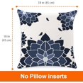 thumbnail image 2 of Pillow Covers 4pcs Throw Pillow Cover 18x18 Inches Decorative Pillows Floral Couch Pillow Covers for Living Room Couch Bed Sofa, 2 of 6
