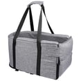 thumbnail image 4 of Toyandona Dark Grey Console Dog Seat with Handles for Comfortable Pet Travel and Quick Removal, 4 of 8