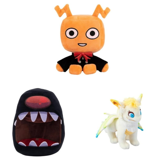 Cube Runners de Peluche, Juguetes de Peluche de Dibujos Animados, El Mejor Regalo, Decoraciones Navideñas, Cube Runner, 3 Piezas de Juguete de Peluche Cyclops Cube Runners