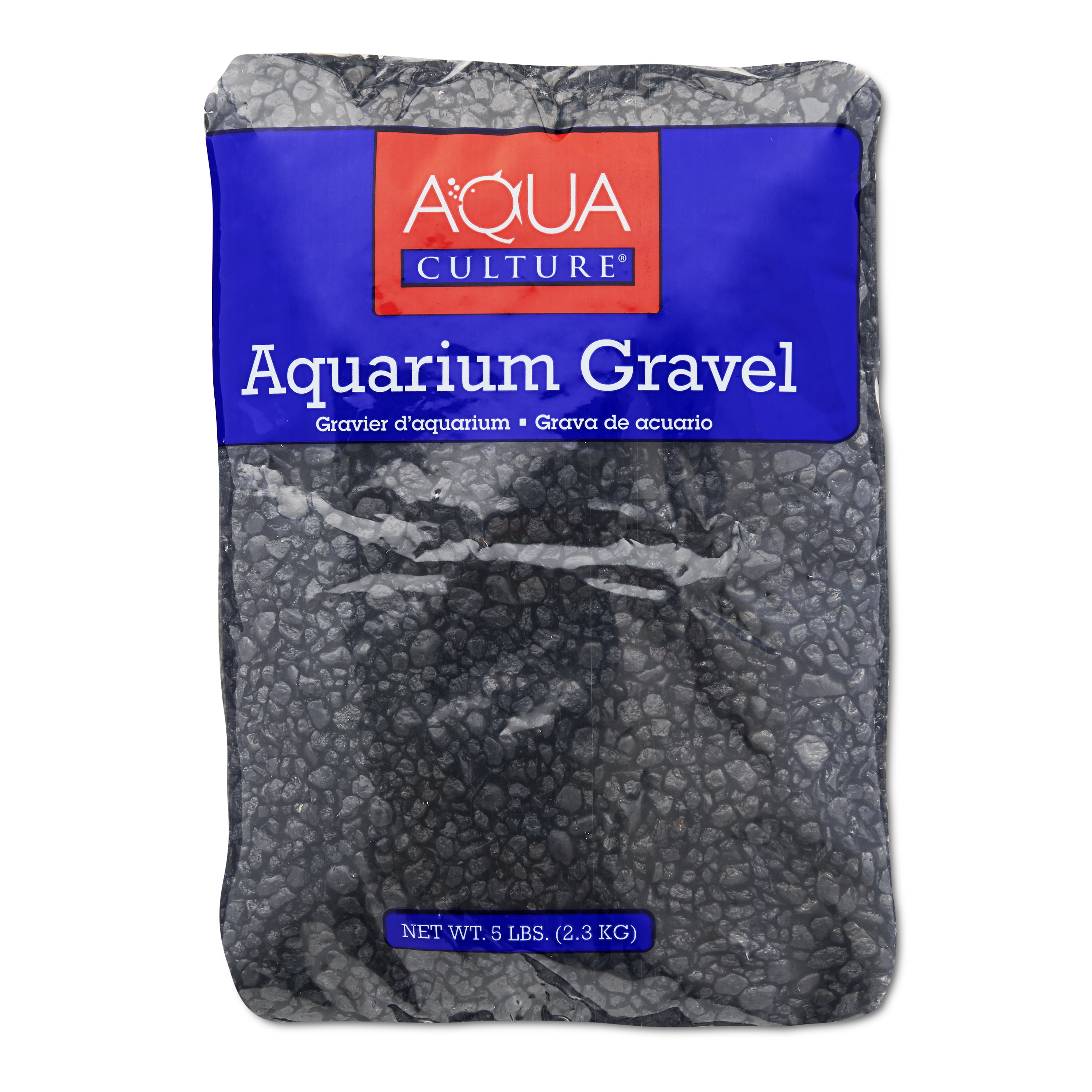 Aqua Culture Aquarium Gravel, Black, 5 lb. - Walmart.com