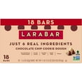 thumbnail image 3 of Larabar Chocolate Chip Cookie Dough, Gluten Free Fruit & Nut Bar, 18 Ct, 3 of 15