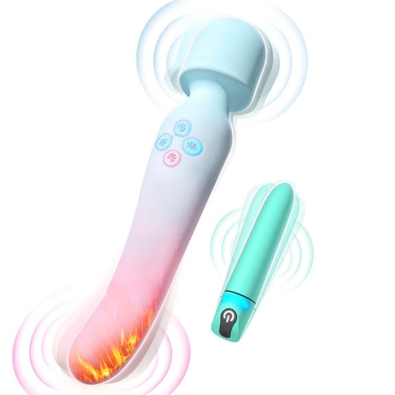 Vibrator Sex Toys for Women, 3 in 1 G Spot Vibrators with 7 Vibrating, 10 Vibration Bullet Soft Touch Massager, Waterproof