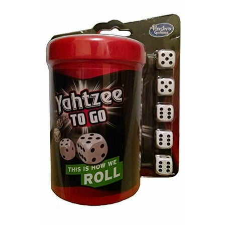 Hasbro Yahtzee to Go Travel Game 2014 Gaming