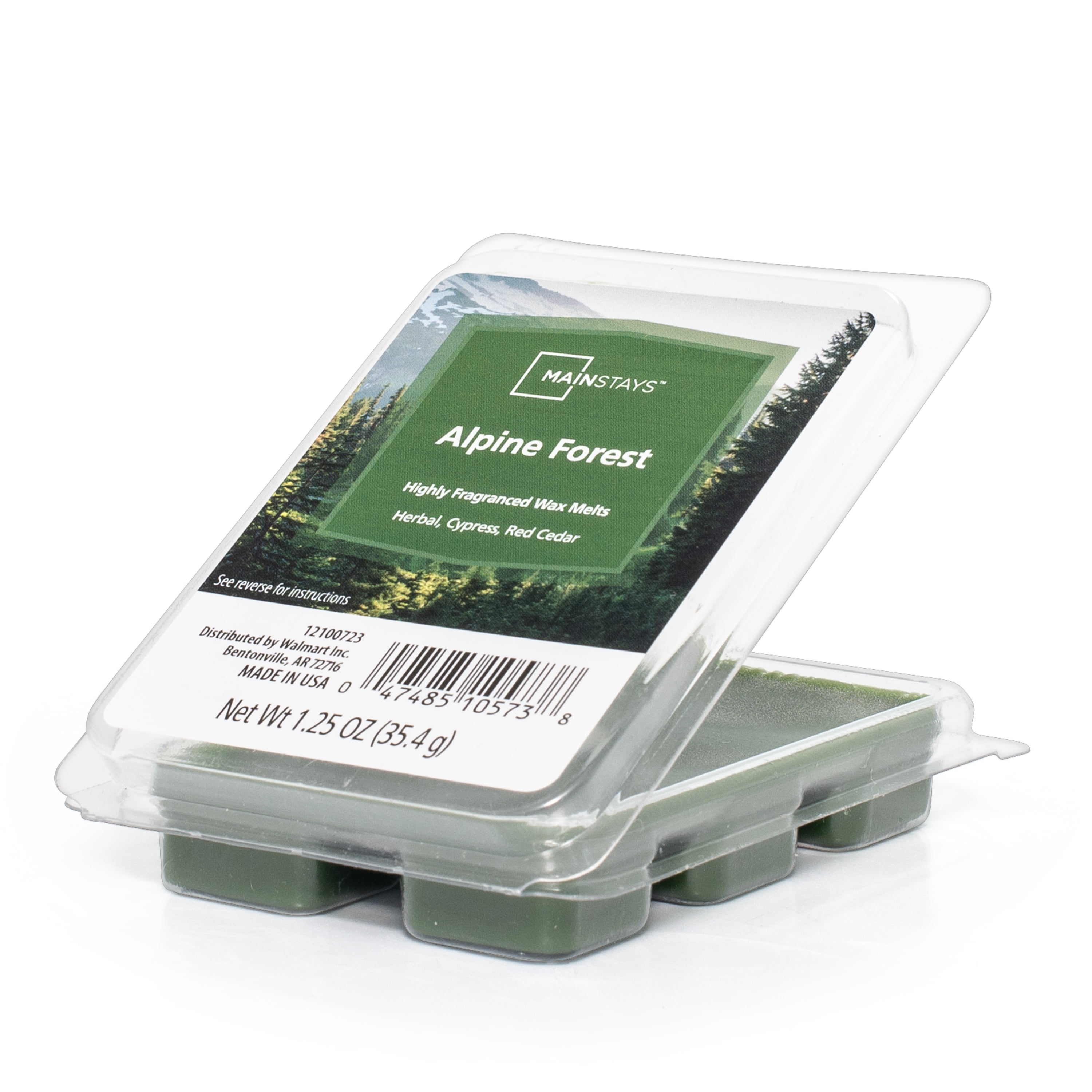 Mainstays Alpine Forest Scented Wax Melt, 1.25 oz
