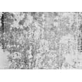 thumbnail image 1 of Ahgly Company Machine Washable Indoor Rectangle Oriental Gray Industrial Area Rugs, 4' x 6', 1 of 4