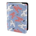 thumbnail image 2 of Rateoe Cartoon Poodle Dog Pattern Passport Holder Wallet Leather Mulit-purpose Travel Wallet Credit Cards Case ,Passport Cover for Women Men-6.5 in, 2 of 5