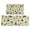 Beige Dinosaurs Volcanoes, variant on Beige Origami Dinosaurs Pattern Kitchen Rugs Sets Of 2,Anti Fatigue Kitchen Mat Rugs Non Slip Washable,Decorative Kitchen Floor Mats for Kitchen,Sink,Laundry,17"x30"+17"x47"