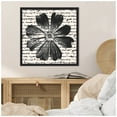 thumbnail image 2 of Amanti Art Inky Floral IV Framed Canvas Wall Art Print, 2 of 6