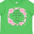 thumbnail image 4 of Inktastic And Though She Be but Little She is Fierce Girls Toddler T-Shirt, 4 of 5