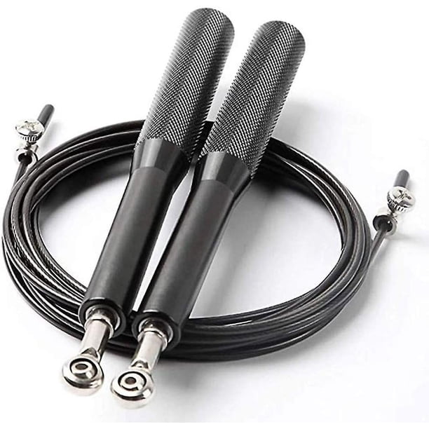 Cuerda Para Saltar, Cuerda Para Saltar De Velocidad Ajustable Con Mango De Espuma, Resortes De Memoria Y Rodamientos De Bolas, Cuerda Para Saltar Para Fitness, Crossfit, Deportes, Boxeo | En Línea