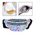 thumbnail image 4 of Riñonera con correa ajustable Bolso de hombro ligero impermeable Riñonera de moda para viajar Caminar al aire libre Ciclismo Mujer Azul Macarena Riñonera, 4 of 8
