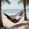 thumbnail image 5 of Hanging Hammock Portable Travel Camping For Outdooor Beach Camping Hiking Dogs Wearing Different Colored Coats, 5 of 8