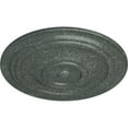 thumbnail image 3 of 31 1/2"OD x 2 1/2"P Traditional Ceiling Medallion (Fits Canopies up to 8 1/4"), Hand-Painted Athenian Green Crackle, 3 of 6
