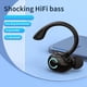 thumbnail image 2 of 2X S10 Auriculares Inalámbricos Bluetooth 5.2 Auriculares Estéreo HIFI Montados en la Oreja Control de Voz Auriculares IPX con Micrófono, Negro, 2 of 5