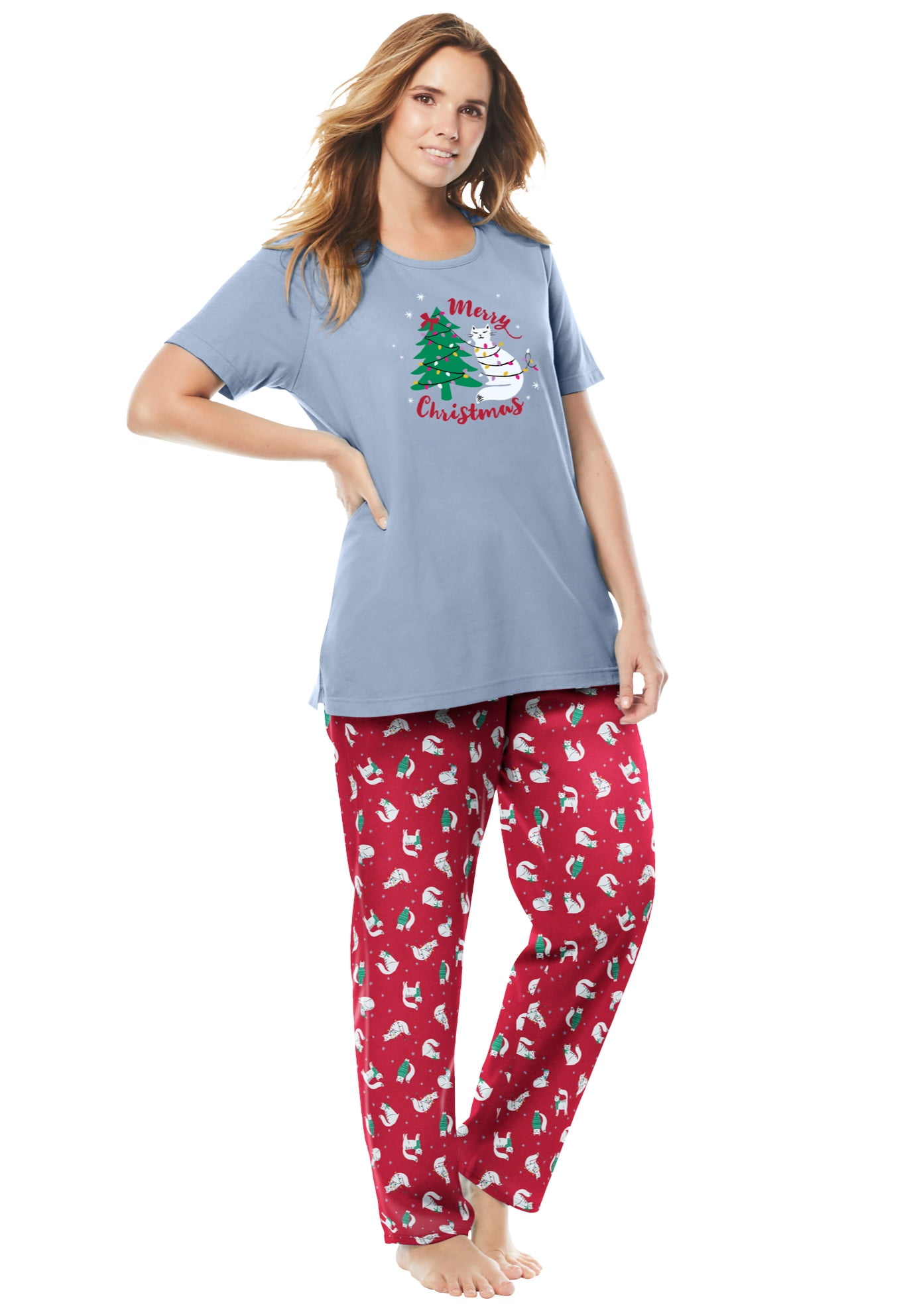 women's graphic pajama sets