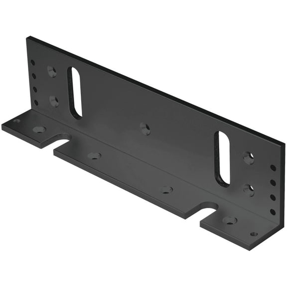 Seco-Larm E-941S-1K2B/LQ Enforcer Black L-Bracket for 1,200 Lbs. Series Electromagnetic Locks