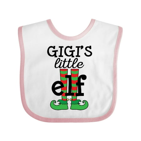 

Inktastic Gigi s Little Elf Gift Baby Boy or Baby Girl Bib