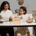thumbnail image 5 of OUNONA Bamboo Storage Basket for Household Use Lightweight and Egg Holder Beige 2Pcs, 5 of 8