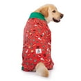 thumbnail image 5 of BT Bear Dog Onesie Recovery Suit,Full Coverage Anti-Shedding Dog Pajamas, Soft And Comfortable Dog Joint Protection Clothing, Dog Warm Shirt for Medium Large Dog Red Christmas 26/XL, 5 of 6