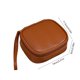 thumbnail image 3 of Bolsa Compacta de Cuero para Guardar Compresas Sanitarias – Neceser de Viaje con Asa, Organizador de Maquillaje para Mujeres, Práctica Cartera de Mano para El Bolso, para El Día a Día o para Una Noch, 3 of 7