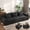 Black, variant on 102" Cloud Sectional Couches for Living Room, Modern Modular Upholstered Sofa, Comfy Cloud Couch with 3 Pillows, black couch