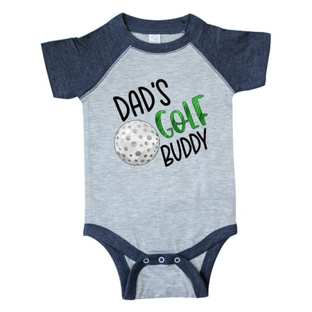 

Inktastic Dad s Golf Buddy with Golf Ball Gift Baby Boy or Baby Girl Bodysuit