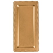 Decorative Trays Darice Decorative Gold Serving Tray With Beaded Edge 14 X 7 Inches