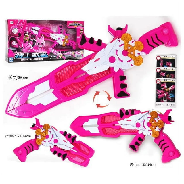 Jouets d'Épée de Transformation Mini Force à Modes Multiples Figurines d'Action MiniForce X Arme de Déformation Pistolet Jouet Enfants B2 Sans Boîte
