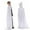 White, variant on FASHOFT Kids Hooded Velvet Cloak Halloween for Boys Girls Christmas Cosplay Party Fancy Cape Blue 8-11 Years