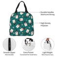 thumbnail image 2 of Kdxio Halloween Ghosts Print Insulated Lunch Bag,Reusable Tote Lunch Box for Women Men,Leakproof Cooler Lunch Bags for Work Office Travel Picnic, 2 of 6