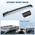 thumbnail image 3 of ECCPP Roof Rail Cross Bars 2015-2020 GMC Yukon， Cadillac Escalade， Chevrolet Suburban， Yukon XL， Escalade ESV OEM, 3 of 5