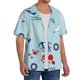 thumbnail image 2 of Fotbe Sailboats Anchors Camisa Estampada de Manga Corta para Hombre, Casual de Verano, Estilo Playero, Sin Arrugas-X-Large, 2 of 5