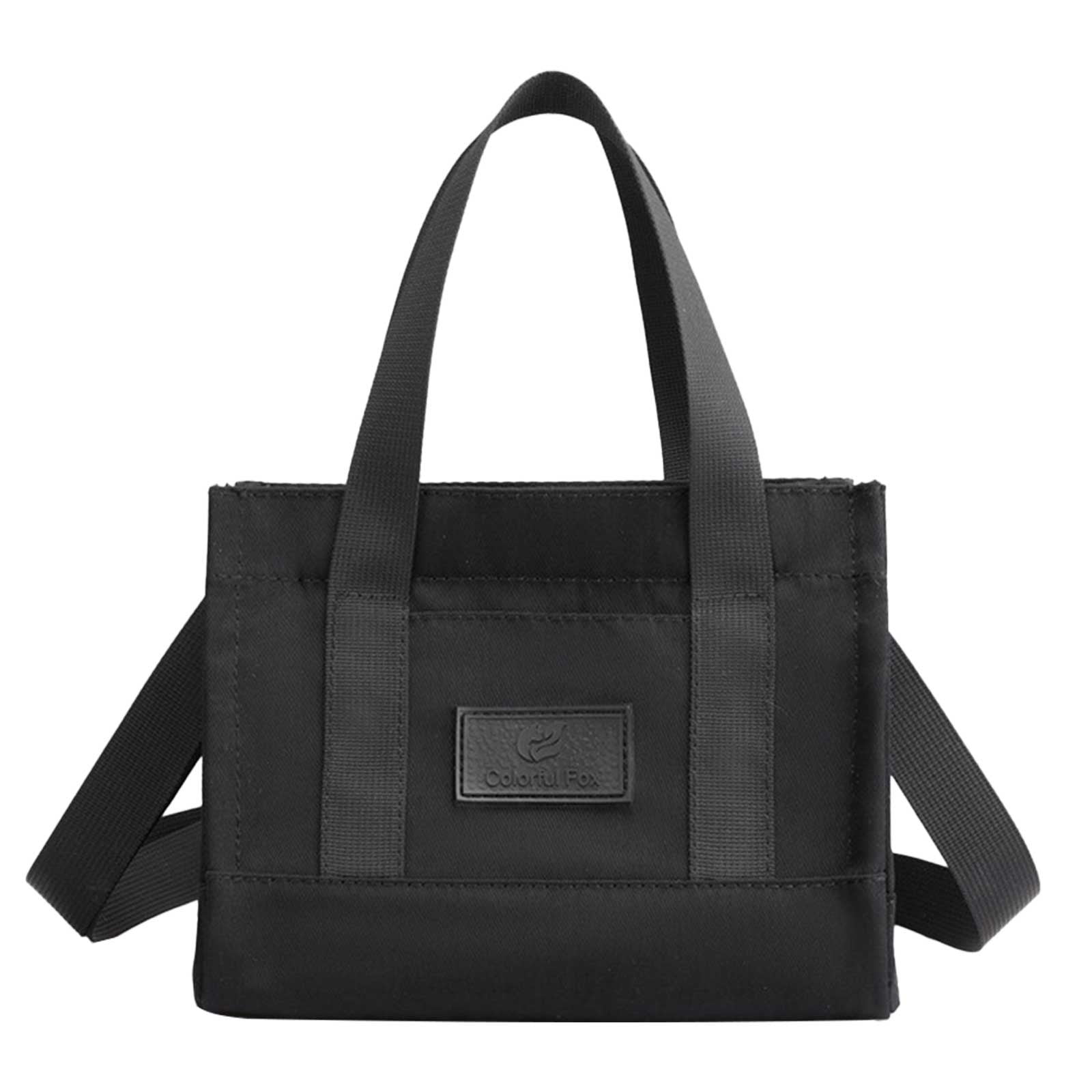jovati Large Tote Bag with Pockets and Compartments Lightweight Nylon Shoulder Pack Large Capacity Womens Tote Handbags Crossbody Pack for Outdoor