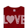 thumbnail image 3 of Way to Celebrate Girls Valentine's Day Sweater, Sizes 4-18, 3 of 5