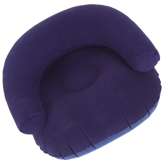 Phenofice Inflatable Lounge Chair, Dark Blue, Fast Inflate Valve, Ideal for Travel and Camping