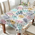 thumbnail image 5 of Cute Easter Eggs Fabric Square Tablecloth - Waterproof and Wrinkle-Resistant Table Cloth 60x60 Inch Table Cover for Indoor & Outdoor Dining House Decor, 5 of 7