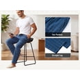 thumbnail image 5 of MoFiz Men's Plaid Print Woven Pajama Pants Cotton Loungewear Sleep Bottoms 3PACK, 5 of 10