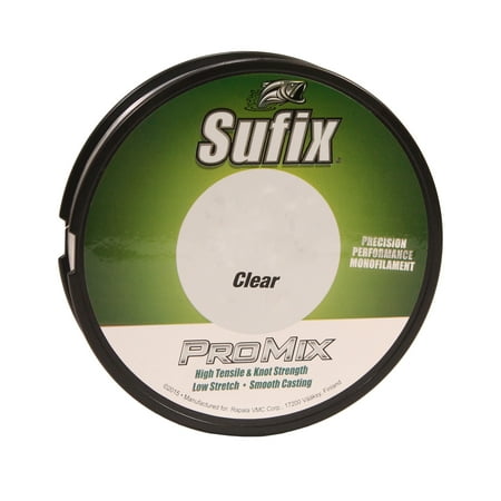 UPC: 0024777681767 | Sufix Promix 8 lb Clear 330 yds