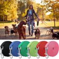 thumbnail image 4 of Correas de nailon para perros de 1,8 m, 4,5 m, 6 m y 10 m, correa de entrenamiento para caminar para mascotas, arnés para perros y gatos, correa de plomo, 4 of 5