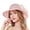 Pink, variant on Elegant Women's Summer Wide Brim Sun Hat for and Beach Style Beige,M