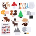 thumbnail image 1 of 1 Ensemble Kit de Couture DIY Kit en Feutre Développe les Compétences Manuelles Activités Créatives, 1 of 1