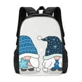 thumbnail image 3 of Balery Snow Gnome for Winter Backpack for Men and Women - Durable 600D Oxford Cloth -Large Capacity, Water-Resistant School, Travel, and Hiking Bag, 3 of 9