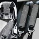 thumbnail image 1 of Almohadillas para los hombros del cinturón de seguridad de terciopelo suave con diamantes de imitación Bling Fundas para cinturones de seguridad para mujeres, cubierta de freno de mano de cristal, ju, 1 of 5