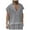 Grey, variant on Men's V Neck Loose Fit Jacquard Knit Sleeveless Casual Tank Top Breathable Comfortable Summer Vest Men's Tops T-Shirt Casual Crew Neck Loose