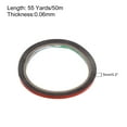 thumbnail image 2 of Uxcell Red Metalized Tape 0.2" x 55 Yards Decor Tape for Detailing 1pcs, 2 of 5