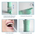 thumbnail image 4 of Yeacher Water Flosser Cordless Oral Irrigator IPX7 Waterproof Cordless Cleaner 3 Modes USB Rechargeable Flosser with 200mL Water Tank 4 Jet Tips for Home Travel, 4 of 8